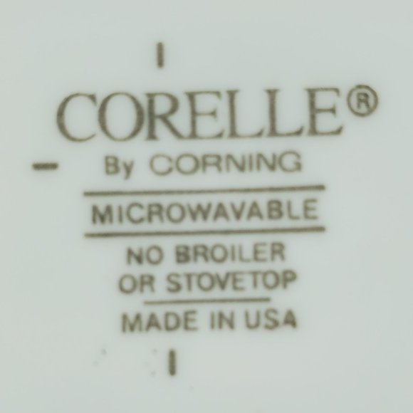 Corelle Winter Frost White Rim Soup Bowls Pasta Bowls Shallow Serving Bowls - Picture 6 of 6